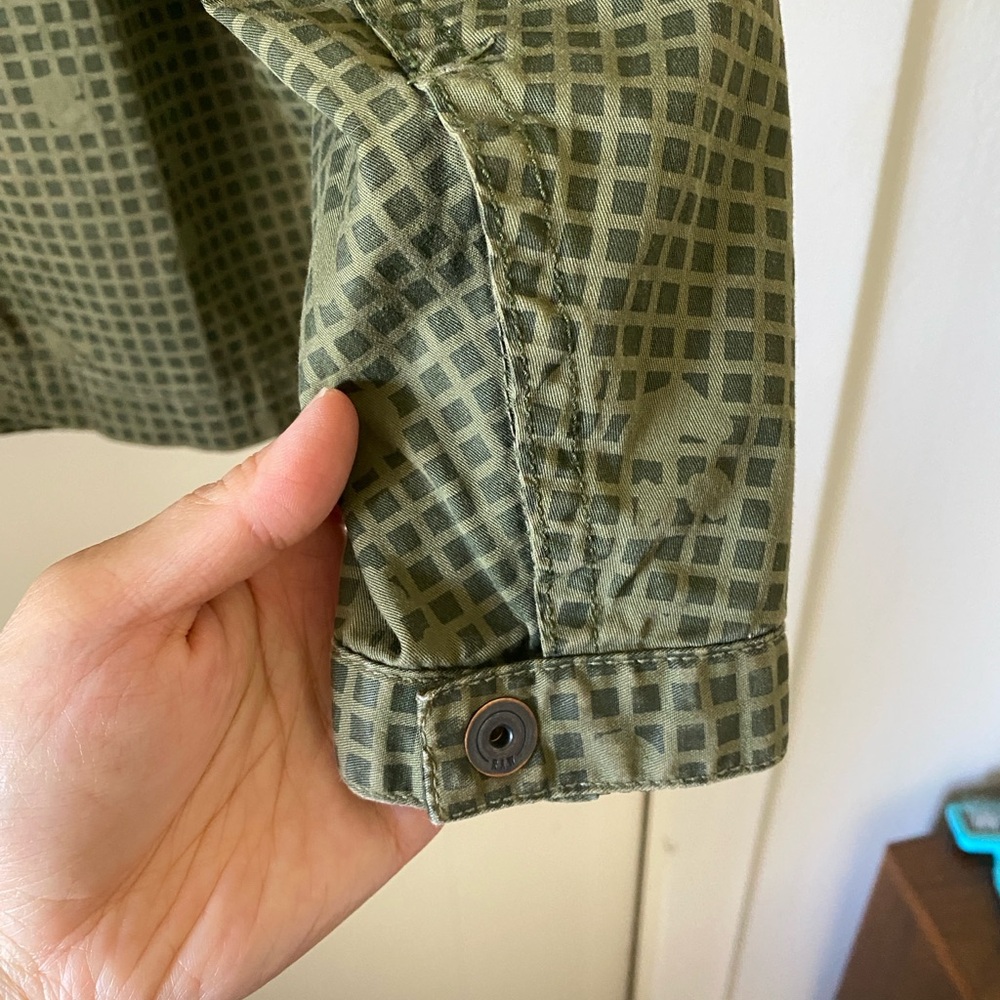 G-STAR RAW green zip jacket size M - Picture 6 of 12